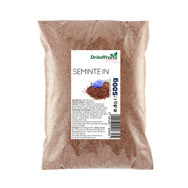 Seminte in - 500 g imagine produs 2021 Dried Fruits